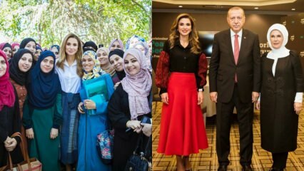 أزياء ومجموعات ملكة الأردن رانيا العبدالله