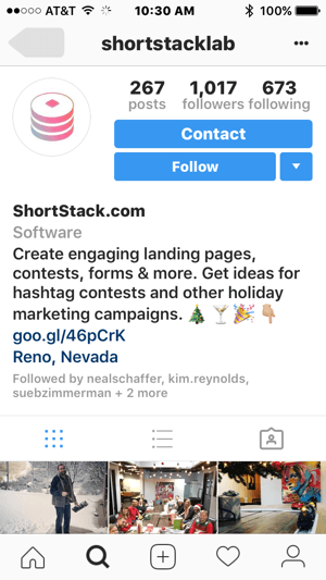 من المتوقع أن يضيف Instagram ميزات جديدة إلى ملفات تعريف الأعمال في عام 2017.