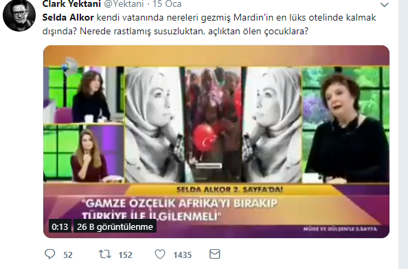الإجابة كصفعة من Celil Nalçakan إلى Selda Alkor