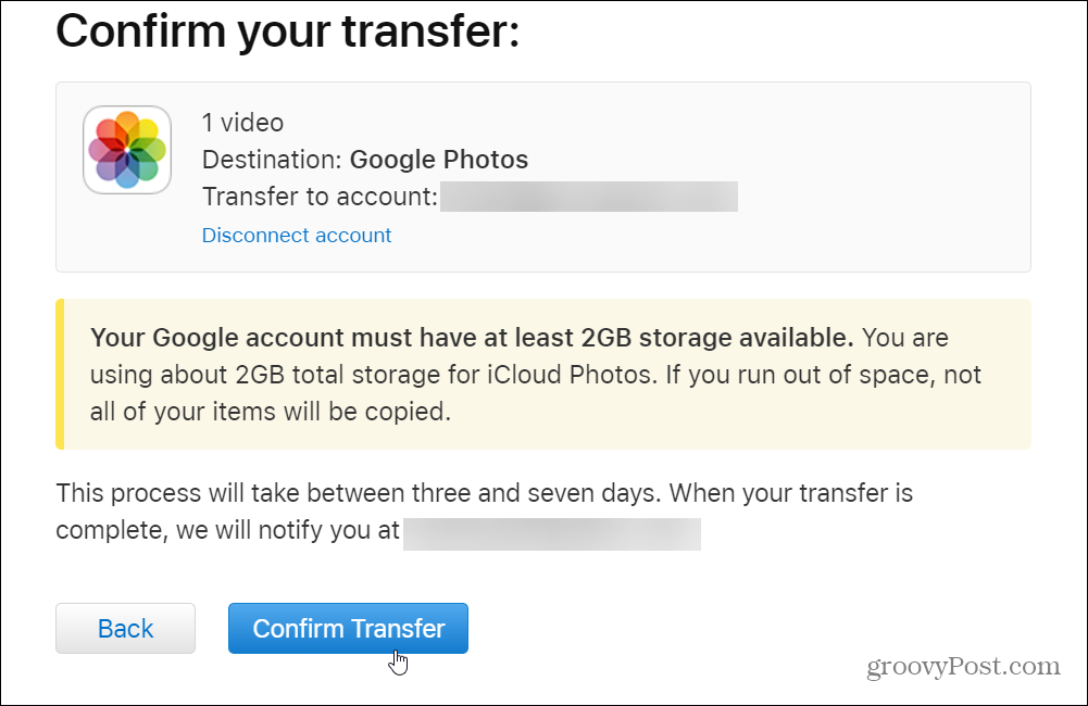 كيفية نقل صورك من iCloud إلى صور Google
