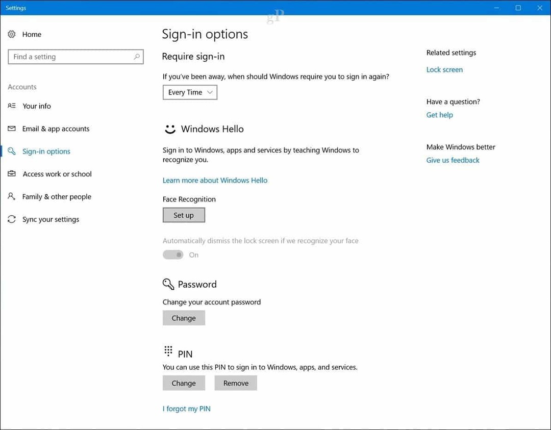 كيفية إعداد Windows Hello التعرف على الوجه لتسجيل الدخول إلى Windows 10