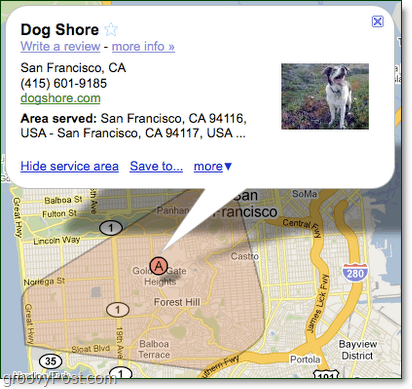 الشركات المحلية تحصل على خرائط منطقة الخدمة من خلال أماكن Google [groovyNews]