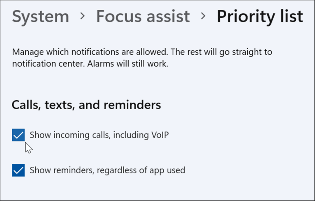 كيفية استخدام Focus Assist على Windows 11