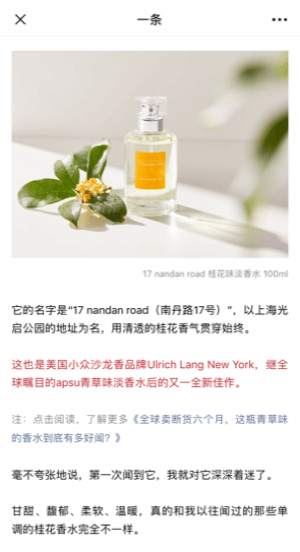 استخدم WeChat للأعمال ، مثال على المقالة الدعائية.