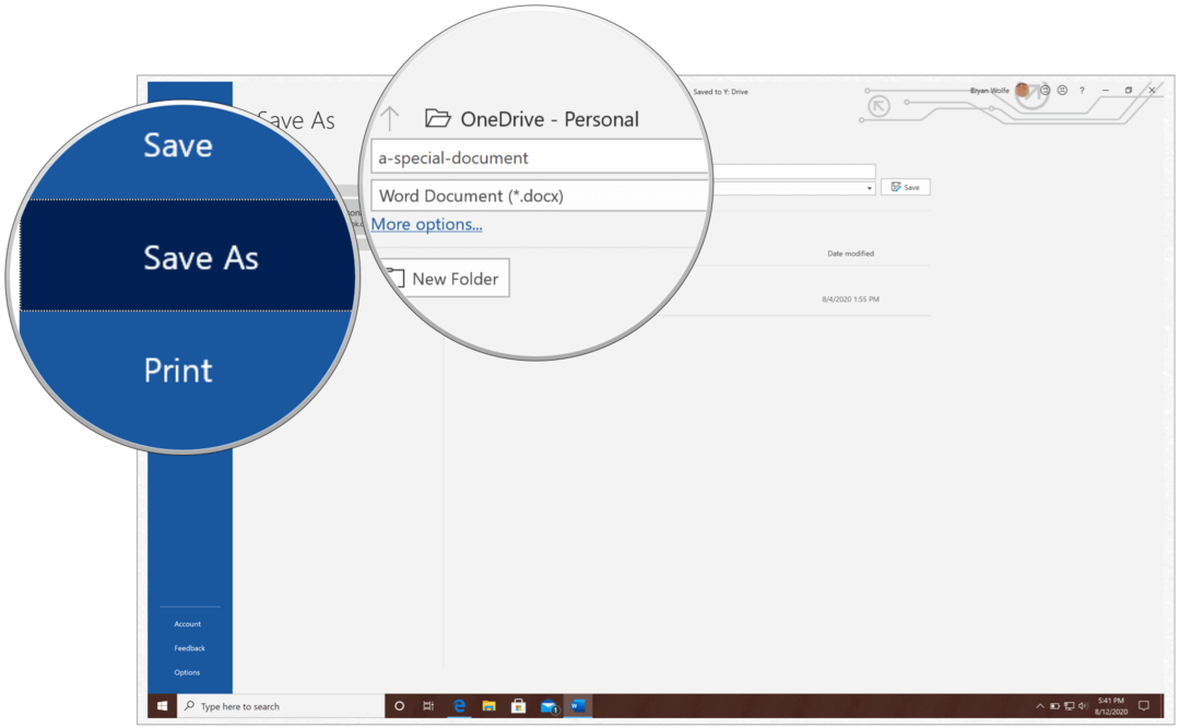 كيفية مشاركة مستند Microsoft Word باستخدام OneDrive
