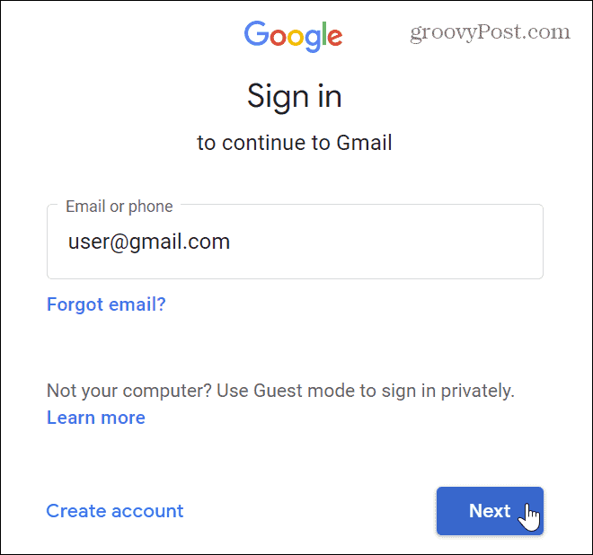 أضف Gmail إلى شريط مهام Windows 11
