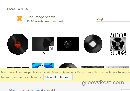 Bing Image Search