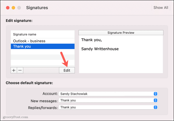 تحرير التوقيع
