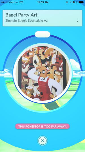 البوكيمون الذهاب pokestop