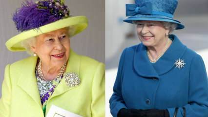 ما هو سر البروش الذي ارتدته الملكة إليزابيث؟ الملكة الثانية. دبابيس اليزابيث المبهرة
