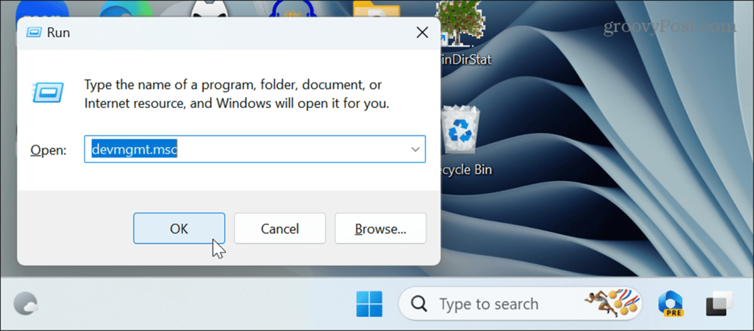 افتح إدارة الأجهزة على نظام التشغيل Windows 11