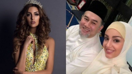 طلاق ملك ماليزيا وملكة الجمال الروسية!