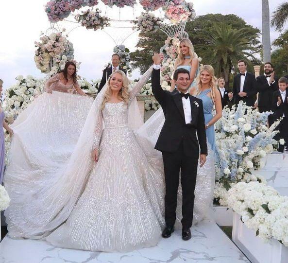 تيفاني ترامب تتزوج ابن عائلة ملياردير لبناني