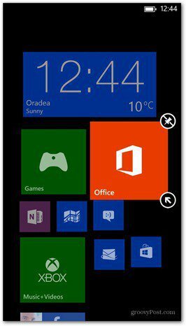 يخصص Windows Phone 8 المربعات 7