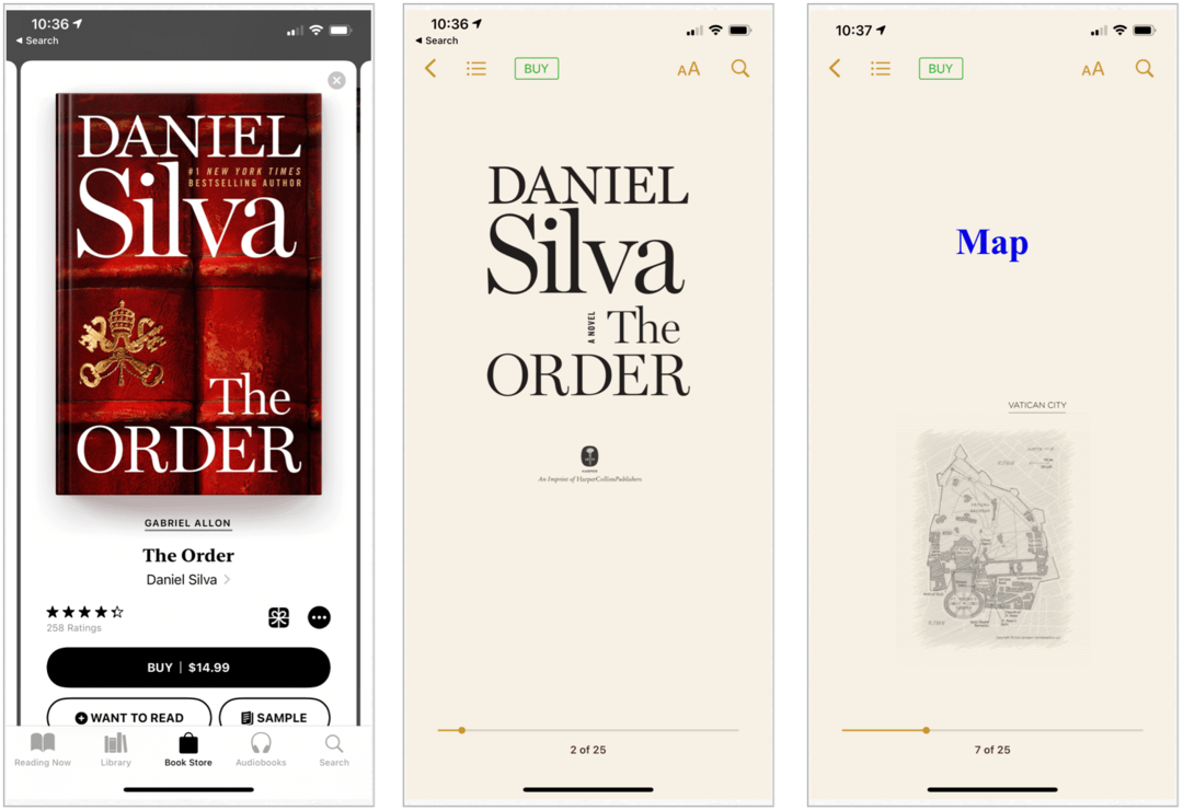 Apple Books مقابل تطبيق Amazon Kindle Books 2020