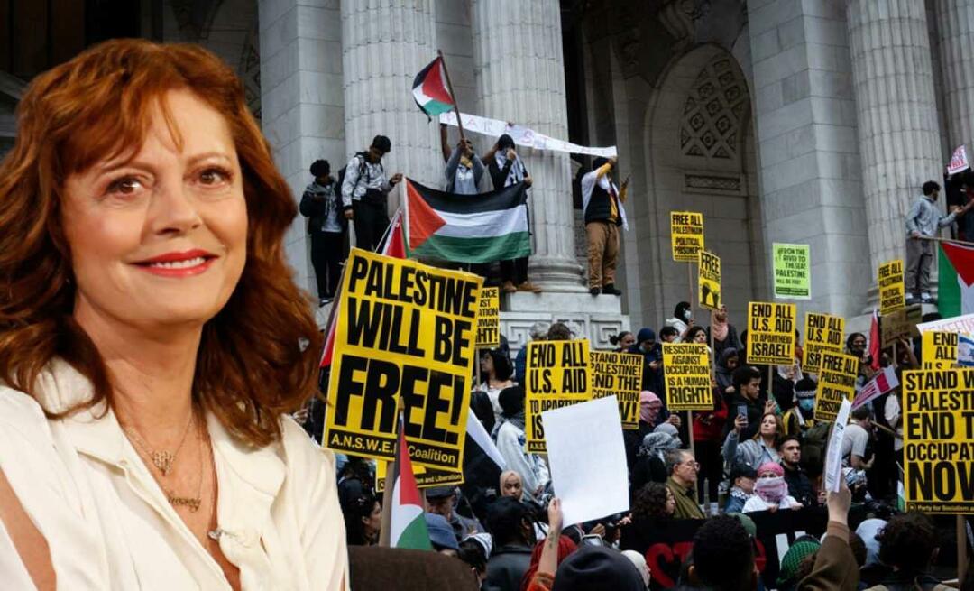 نيويورك وقفت من أجل فلسطين! تحدت سوزان ساراندون إسرائيل: حان وقت التحرر