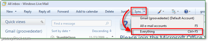 استبدل Outlook Express بـ Windows Live Mail