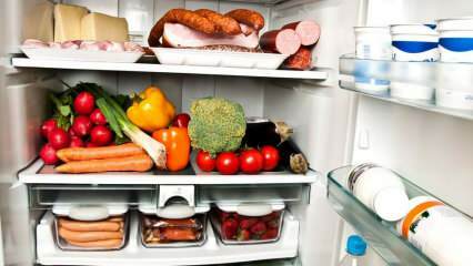 كيف يتم حفظ الأطعمة بدقة أكبر؟ الأطعمة التي لا يجب وضعها في الثلاجة... 