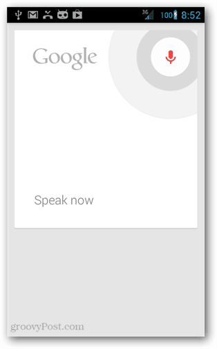 قائمة أوامر Google Now Voice