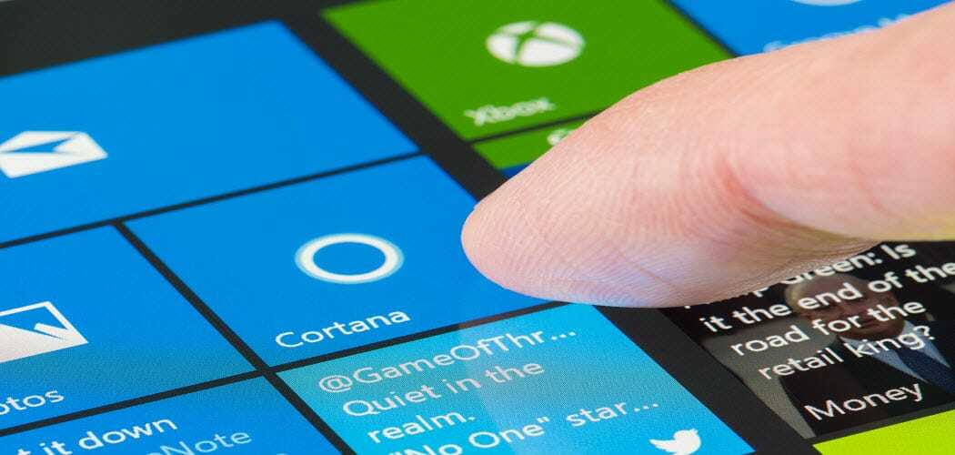 استخدام ميزة Windows 10 "التقط من حيث توقفت" في Cortana