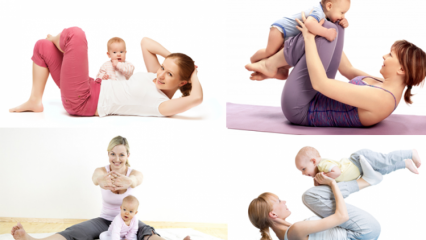 ما هي التمارين التي يجب القيام بها بعد الولادة؟ شد حركات البطن