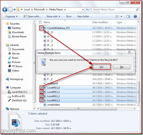 كيفية إعادة بناء مكتبة Windows Media Player 12 الخاصة بك