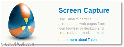 Talon هو برنامج إضافي للمتصفح لالتقاط لقطات الشاشة