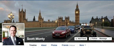 صفحة الفيسبوك الشخصية سكوت مونتي