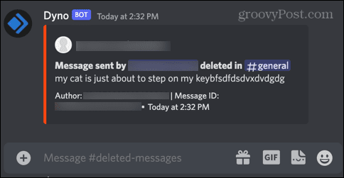 تم حذف رسالة dynobot