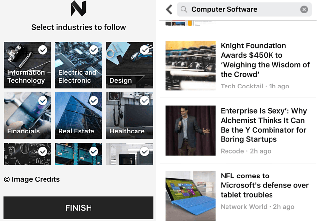 أطلقت Microsoft تطبيق Bing Powered News Pro لنظام iOS