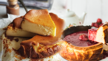 كيفية جعل كعكة الجبن الشهيرة سان سيباستيان في الآونة الأخيرة؟