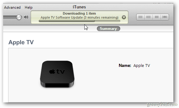 تقدم تحديث Apple TV