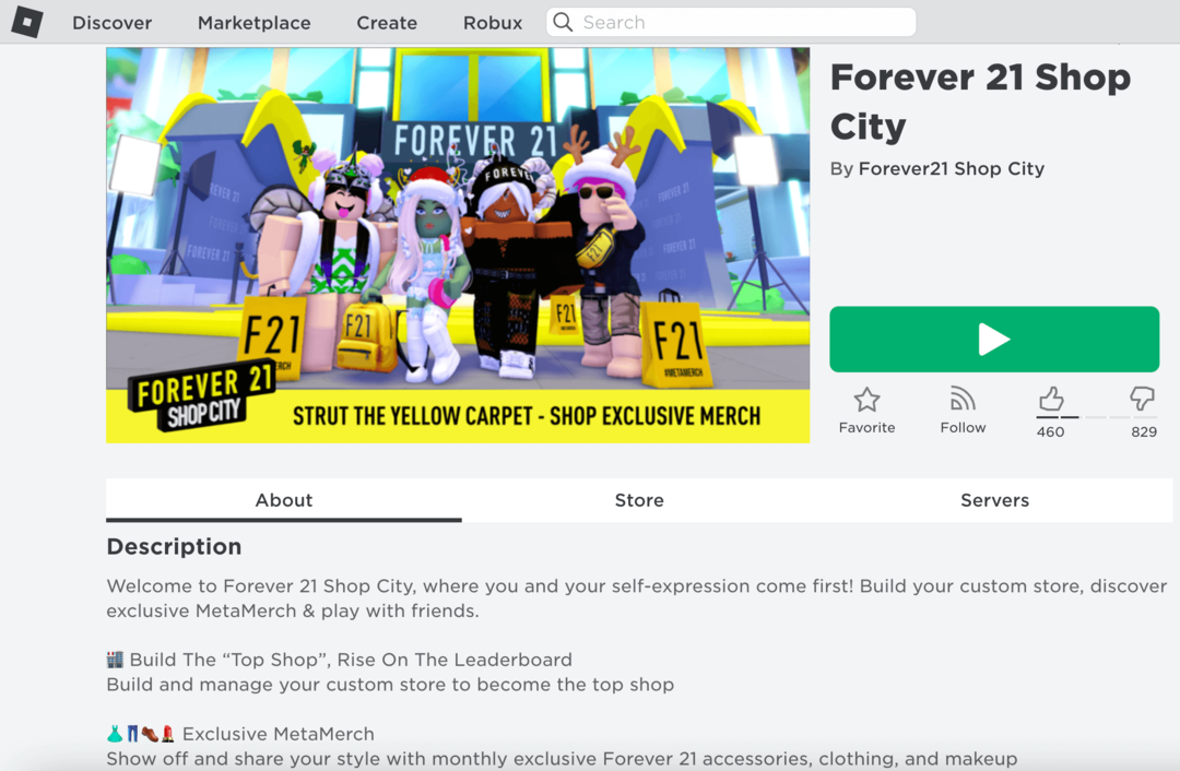 forever21-shot- مدينة roblox