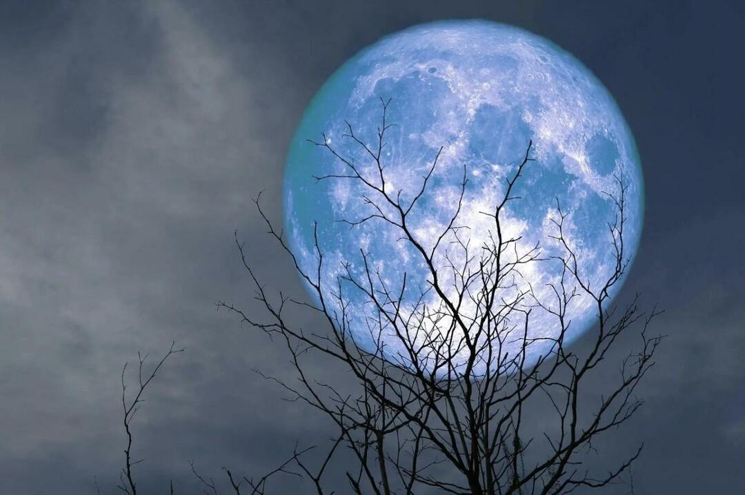ما هو القمر الأزرق