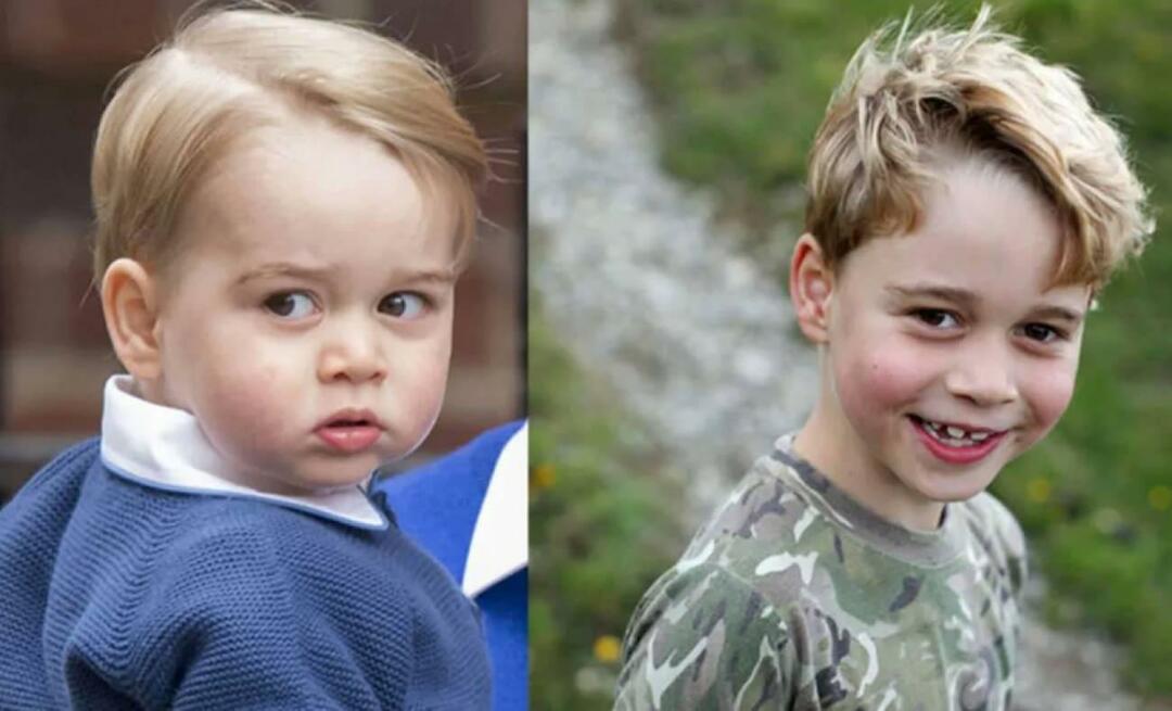 الأمير جورج البالغ من العمر 9 سنوات ينحى عن خجله ويخيف الجميع!