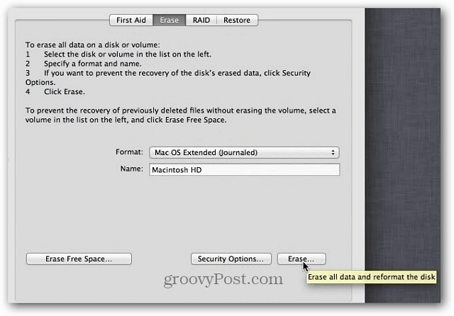كيفية محو القرص الصلب الخاص بك ماك وإعادة تثبيت OS X.