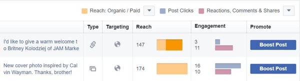 شاهد جميع منشوراتك على Facebook وقم بتصفيتها بناءً على احتياجاتك.