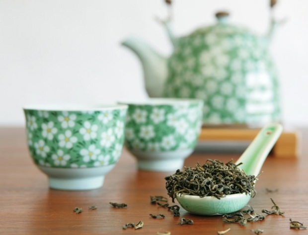 فقدان الوزن مع الشاي الأخضر