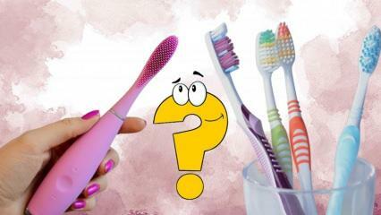 ما هي الفروق بين فرشاة الأسنان الكهربائية فوريو ISSA 3 وفرشاة الأسنان اليدوية؟