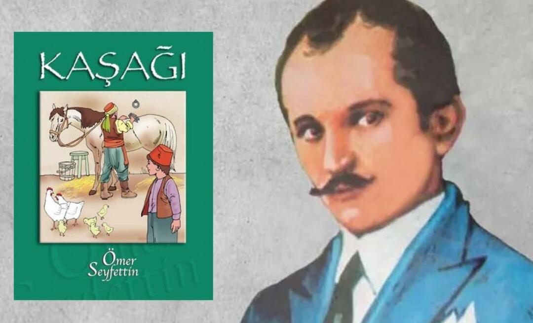 قصة عمر سيف الدين التي لا تُنسى: Kağızı! ما هو موضوع الكتاب المسمى "كاغي"؟