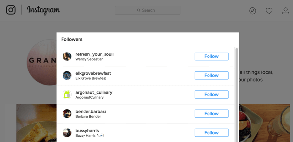 إليك كيفية عرض قائمة المتابعين على Instagram.