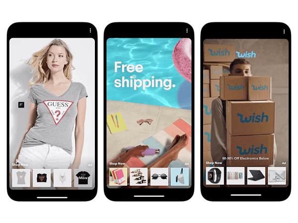 بالإضافة إلى طرح تكامل مع Amazon ، ستتيح Snapchat إعلانات Shoppable Snap لجميع المعلنين عبر منصة شراء الإعلانات ذاتية الخدمة في أكتوبر.