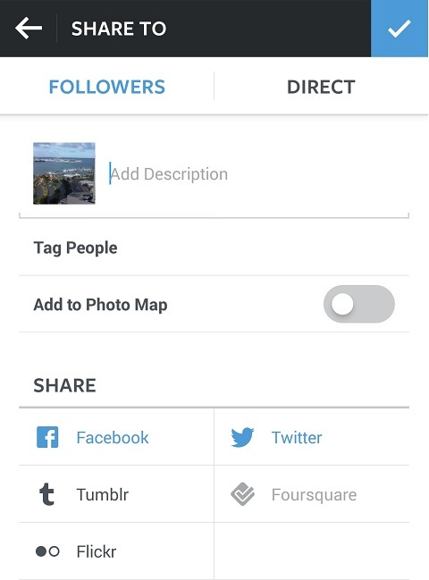 ربط ملفات التعريف الاجتماعية بـ instagram