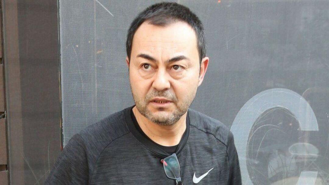 رفع Serdar Ortaç علم التمرد إلى الفيلم الذي أقيم أمام بابه.