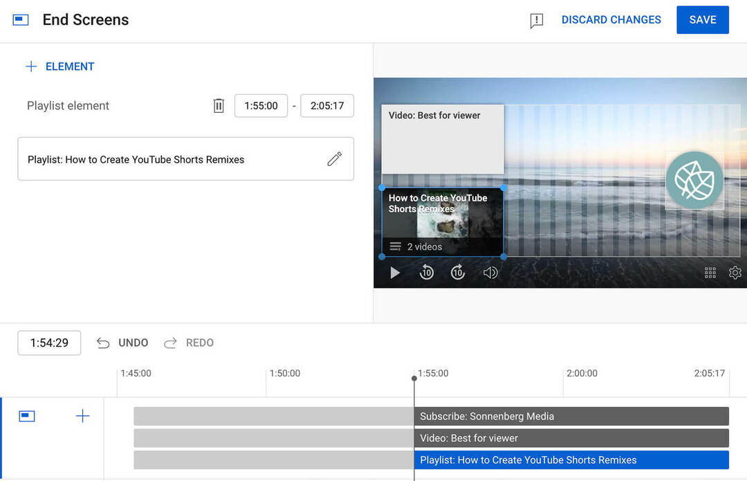 more-video-views-with-youtube-playlists-use-end-screens-15. المزيد من مشاهدات الفيديو مع قوائم تشغيل يوتيوب تستخدم شاشات النهاية