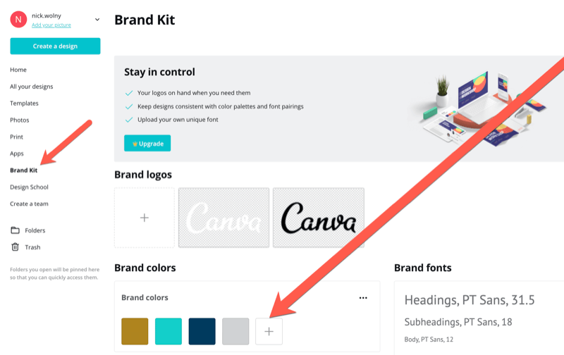 خطوات استخدام Canva لإنشاء رسومات ذات علامة تجارية لقصة Instagram في حدث مباشر