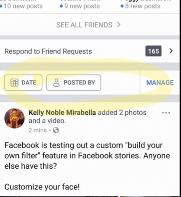 يبدو أن Facebook يطرح طريقة سهلة للبحث عن المنشورات التي أنشأتها أنت أو أصدقاؤك أو الجميع ، وفلترتها ، وإدارتها.
