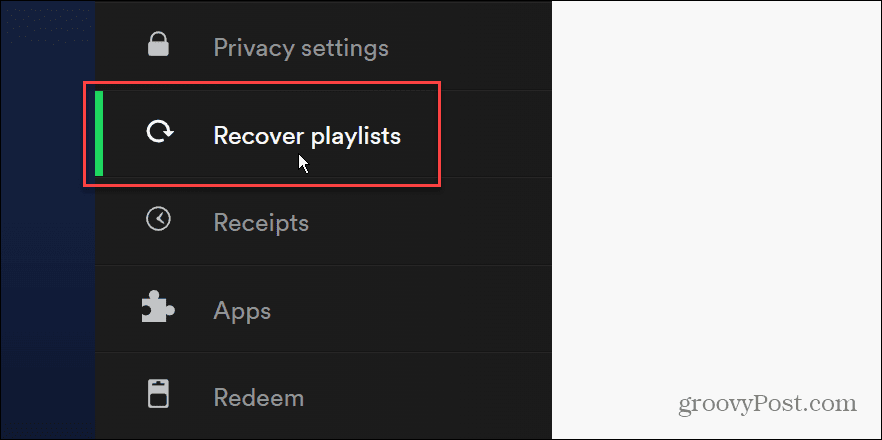 كيفية استرداد قائمة تشغيل Spotify المحذوفة