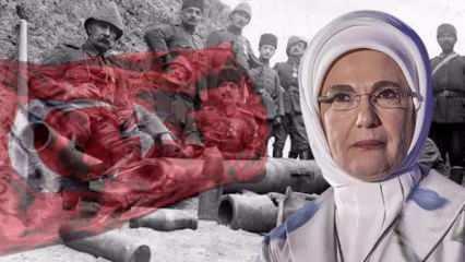 أمينة أردوغان: نصر جناق قلعة المجيد