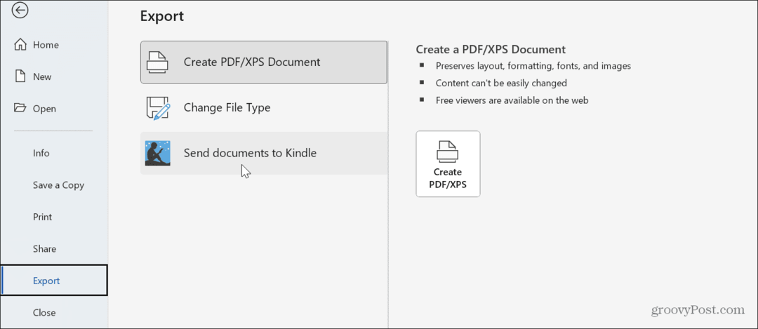 كيفية إرسال مستندات Word إلى Kindle من Windows 11